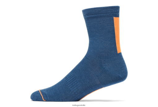 Icebug Australia P42B94 Unisex | Icebug Trail Merino Sock Storm blue