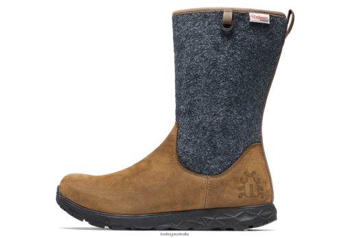 Icebug Shoes Australia P42B40 Women | Icebug Grove Wool Michelin Coffee/Grey